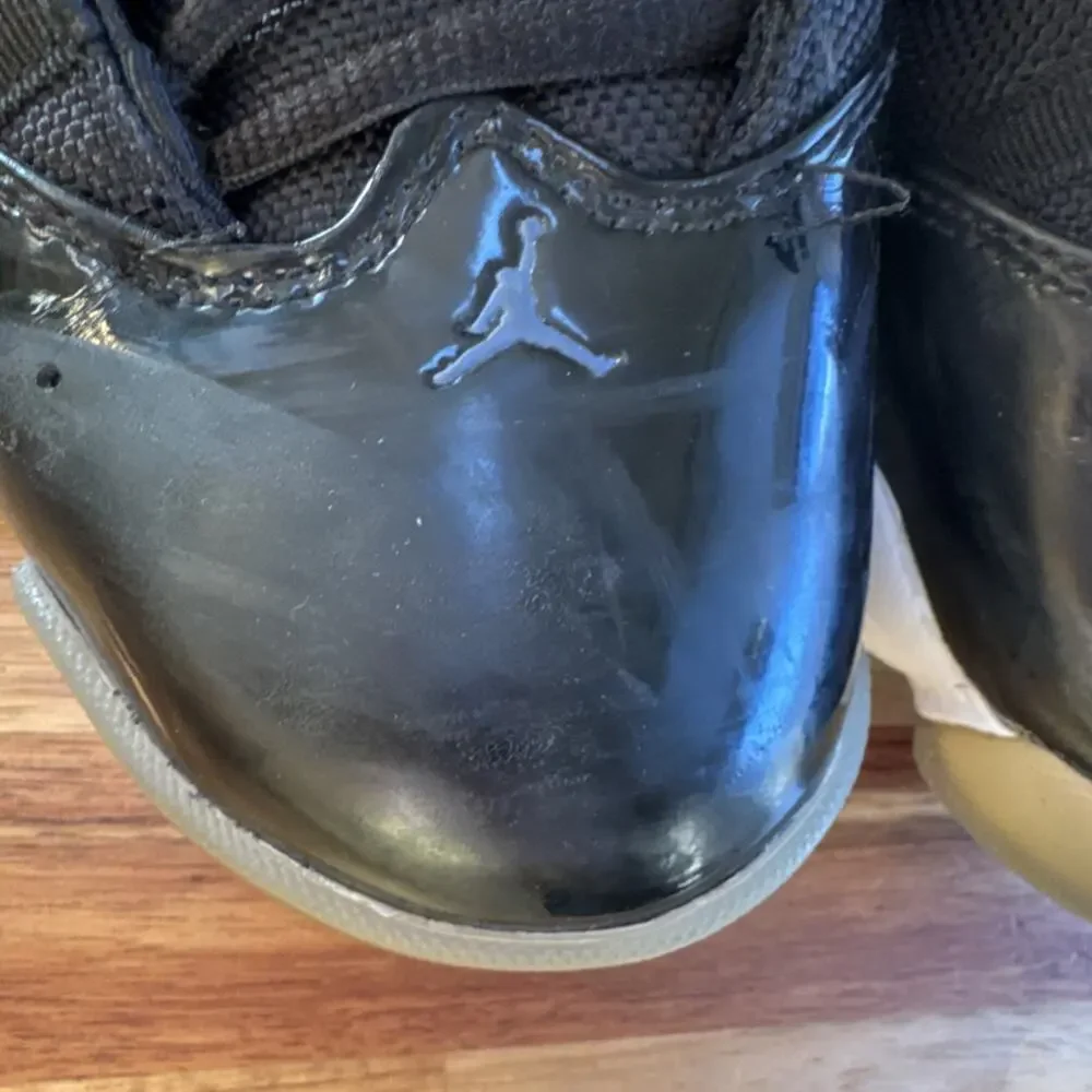 Jordan 6 Rings Space Jam 2018 Black Lace Up Mid Top Men's Sneakers S9 322992-016